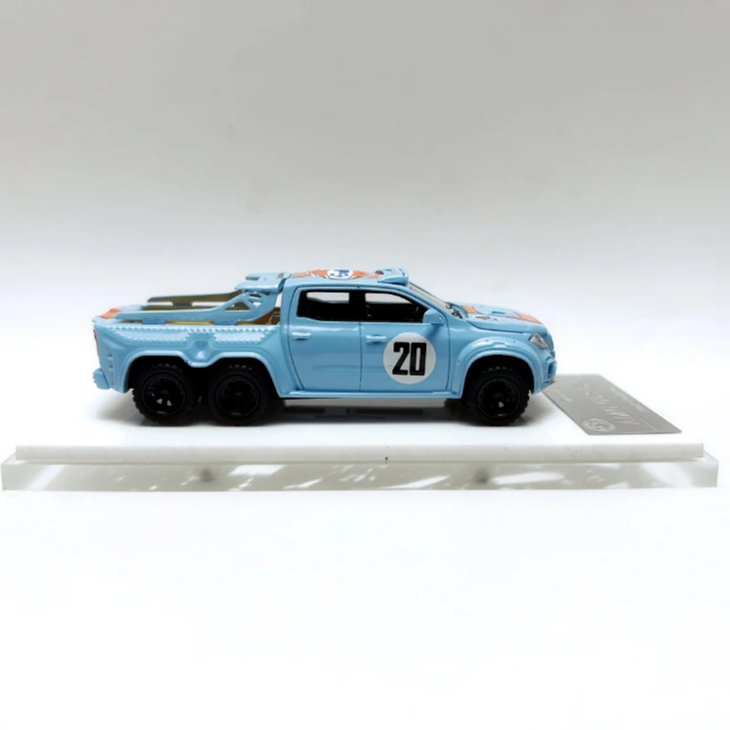 Light Blue G63 6X6 Resin Model - 1:64 Scale 3 Light Blue G63 6X6 Resin Model - 1:64 Scale - Image 3