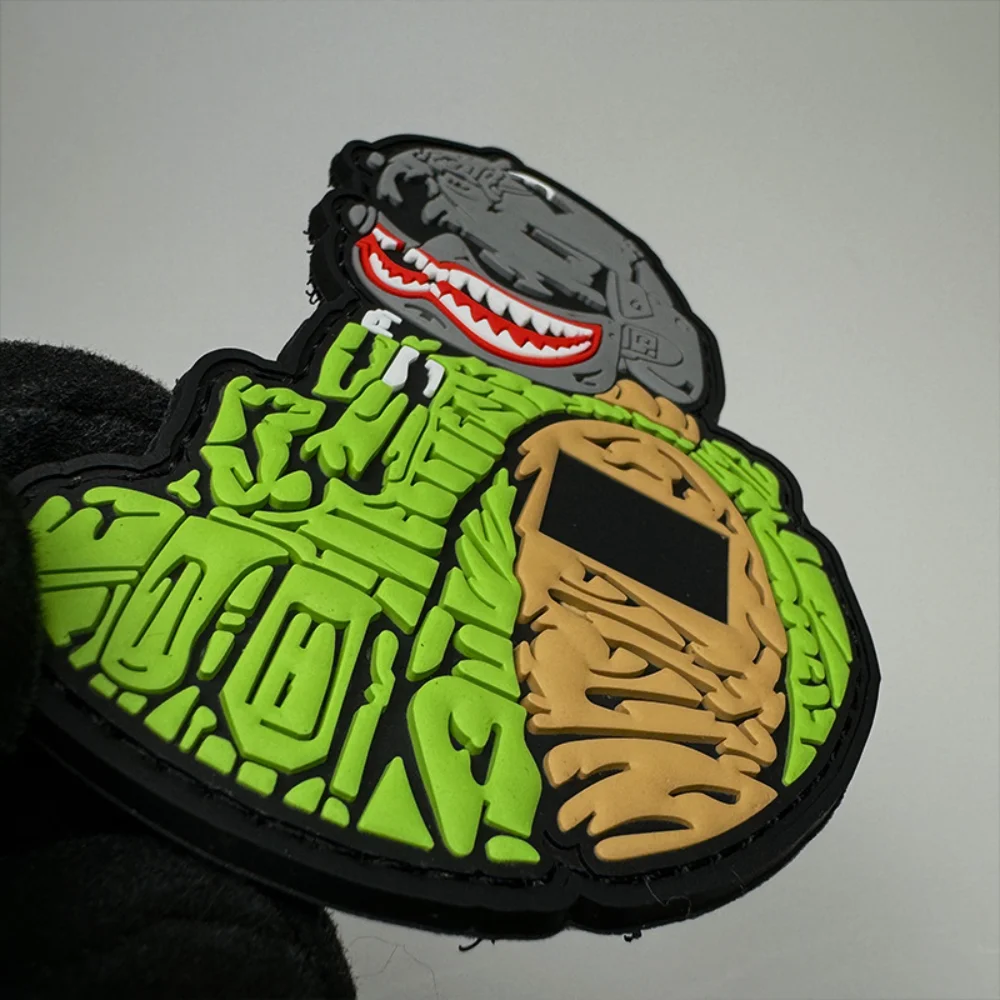 Military Helmet Patch Set with 3D Design 4 Military Helmet Patch Set with 3D Design - Image 4