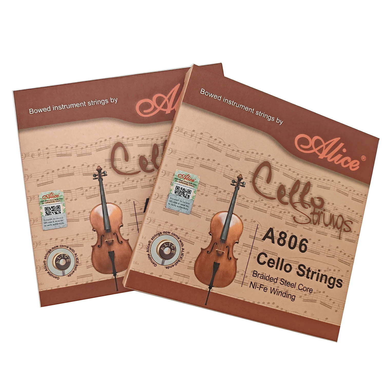 Premium A806 Cellos Strings with Braided Steel Core 6 Premium A806 Cellos Strings with Braided Steel Core - Image 6