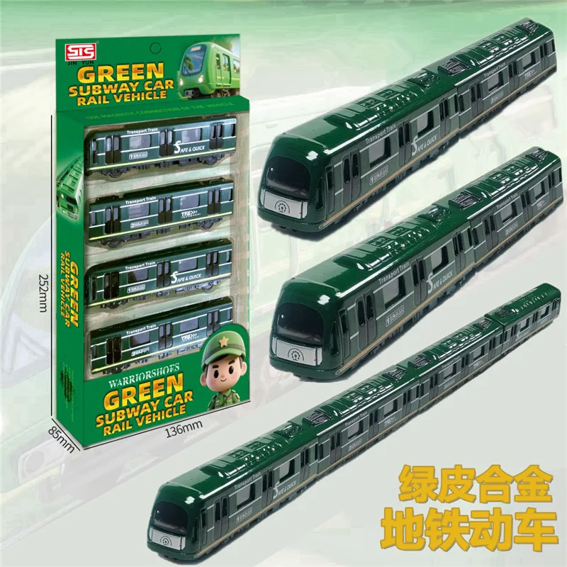 Double Horses High-Speed Train Diecast Model in Colors 4 Double Horses High-Speed Train Diecast Model in Colors - Image 4