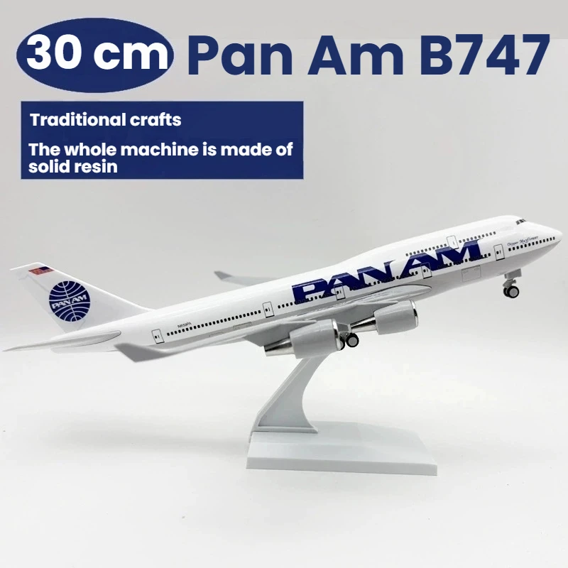 Pan Am B747 Diecast Model 30cm Replica 6 Pan Am B747 Diecast Model 30cm Replica - Image 6