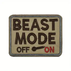 Beast Mode On Patch for Apparel and Gear 10 S45cce13fd6b5429f9f59d914f432dffbi