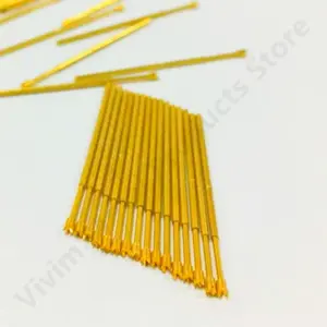 Gold PAL75-Q2 Spring Test Probes Set of 100 10 S45cd4a43a24e4a08baa60cfb9ca95e96m