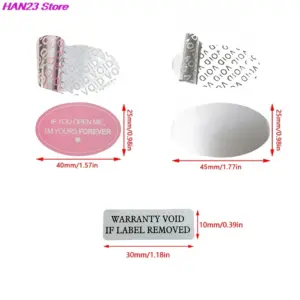 Holographic Tamper-Evident Sticker Set (100 Pack) 15 S45e11e54401d4ed9a84d6fec3ea34e7eP