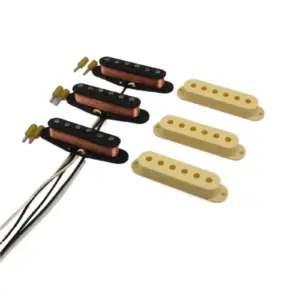 Vintage California-Style Alnico V Guitar Pickup Set 13 S45e512a7fcb641ddba49cc0b9e55d6bac