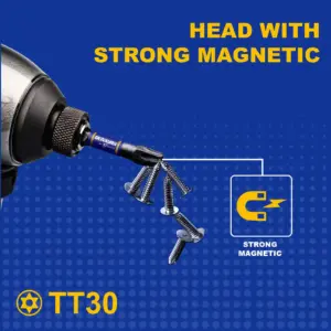 Impact Magnetic Power Bits Set for Industrial Use 13 S4606807987224bfbaba0a5d67a378adel