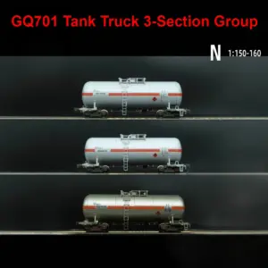 3-Section Tanker Train Set in 1:160 Scale
