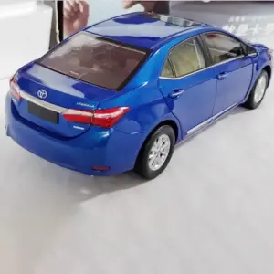 Blue Diecast Toyota Corolla 1:18 Model 7 S465db4b7cc264d828ab8e510d028d9bee