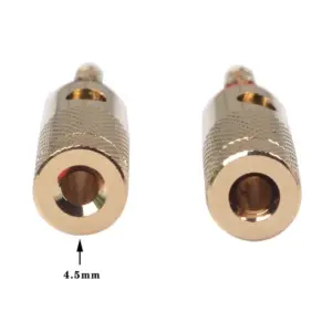 Gold-Plated Banana Plugs for Audio Systems 9 S46748edbe7c34092aed238cae80b4a92f