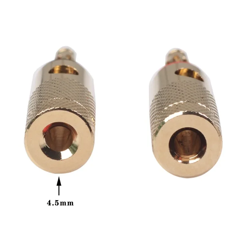 Gold-Plated Banana Plugs for Audio Systems 4 Gold-Plated Banana Plugs for Audio Systems - Image 4