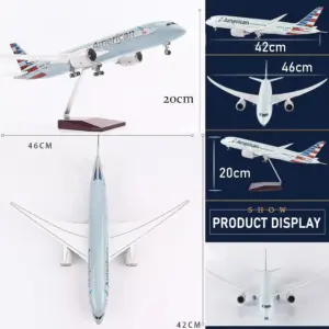 American Airlines Boeing 787 Model 1:130 Scale 8 S468b843b77394038a2933b474a10a8e3X