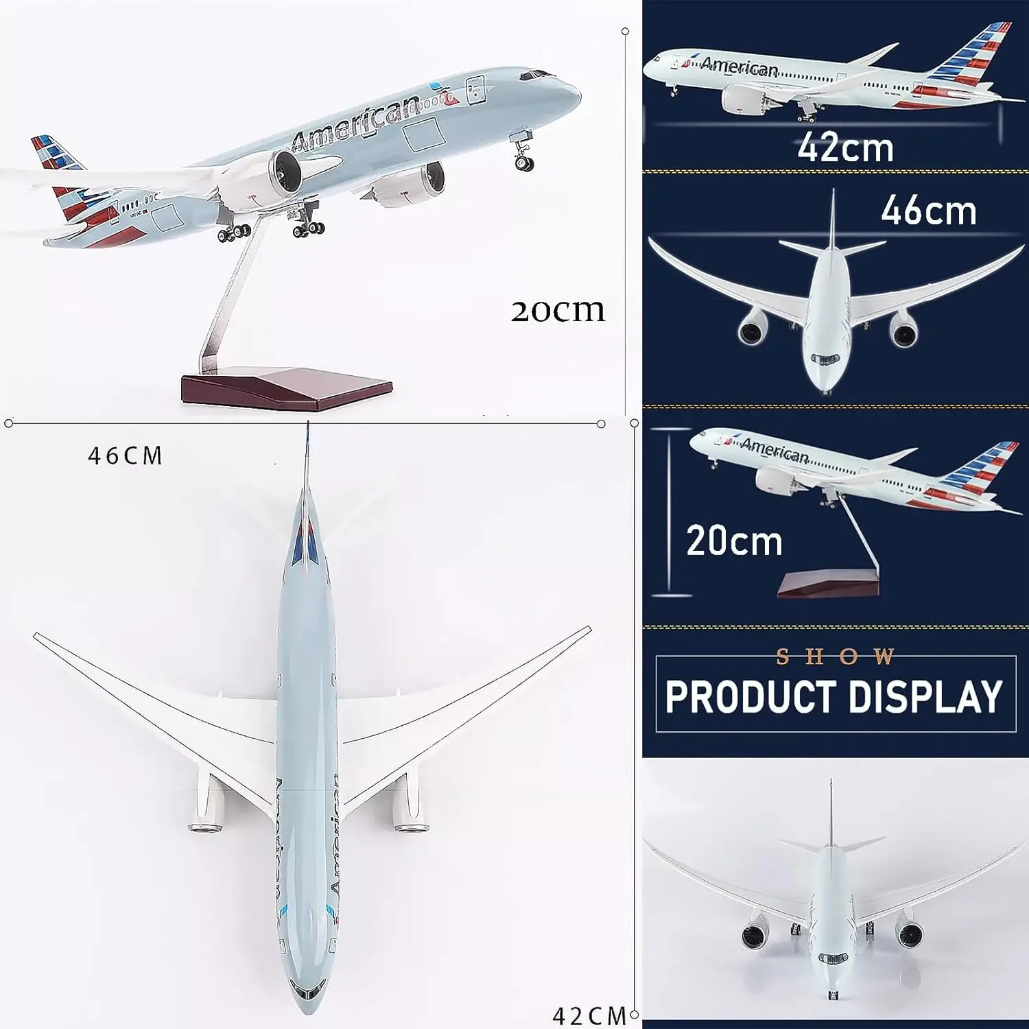 American Airlines Boeing 787 Model 1:130 Scale 2 American Airlines Boeing 787 Model 1:130 Scale - Image 2