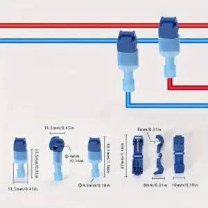 Blue Quick Wire Connectors Set of 20 Pairs 11 S46a4ac973e4441d2a8652464b94efb24Z