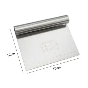 Stainless Steel Pastry Scraper and Pizza Cutter Set 10 S46a96538249d4669aa7c4ef011182e4cg