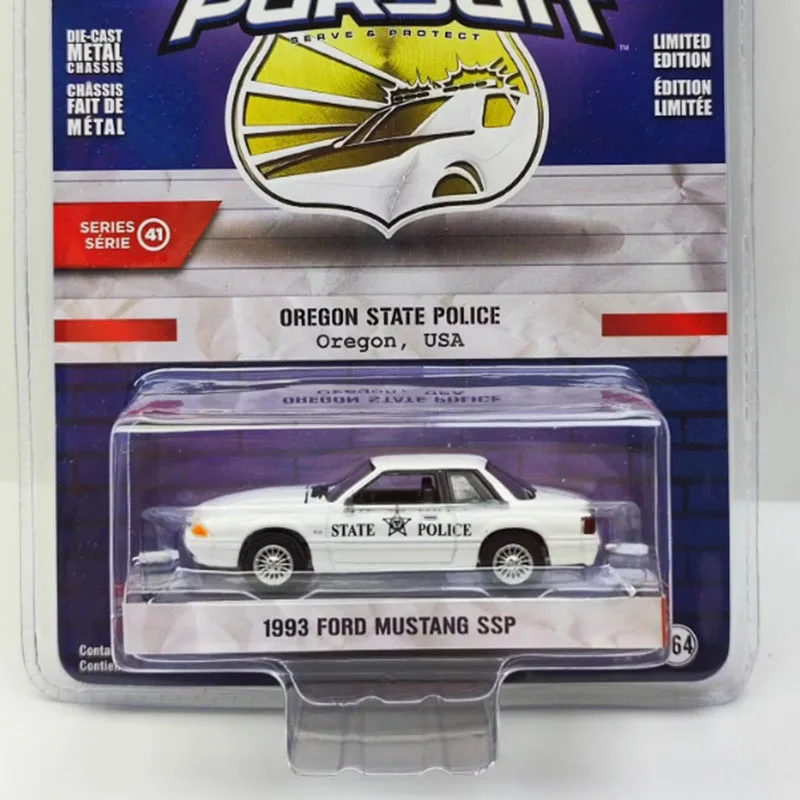 1993 Mustang SSP Diecast Model 1:64 Scale 4 1993 Mustang SSP Diecast Model 1:64 Scale - Image 4