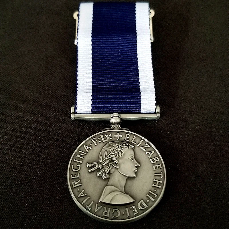 Vintage British Medal Replica with Queen Elizabeth II 4 Vintage British Medal Replica with Queen Elizabeth II - Image 4