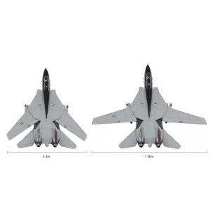 1/100 Scale F-14 Tomcat Die-Cast Model for Collectors 11 S46e2f15b44684a5fadf823078b024a62K