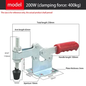 Stainless Steel Quick Clamp for Mounting 14 S46ef7aab31ee40bea2cb0d5e5f0ef265S