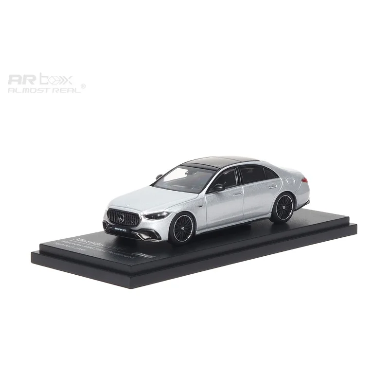 Mercedes-AMG S 63 E Performance 1:64 Diecast Model in Silver 2 Mercedes-AMG S 63 E Performance 1:64 Diecast Model in Silver - Image 2