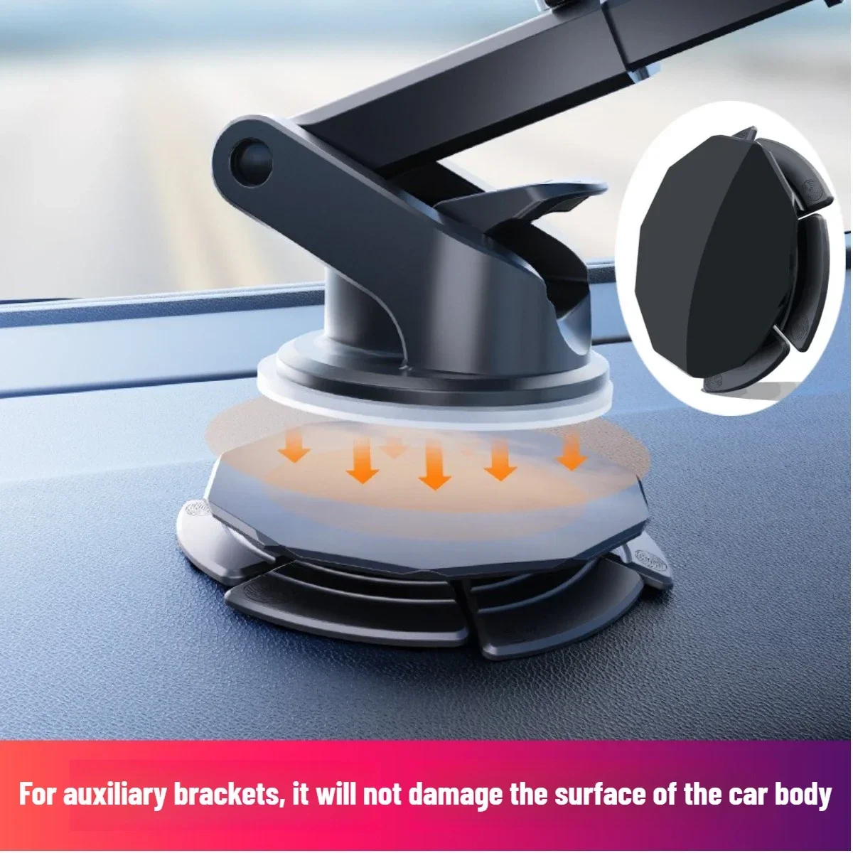 Universal Car Phone Bracket with 360° Rotation 9 Universal Car Phone Bracket with 360° Rotation - Image 9