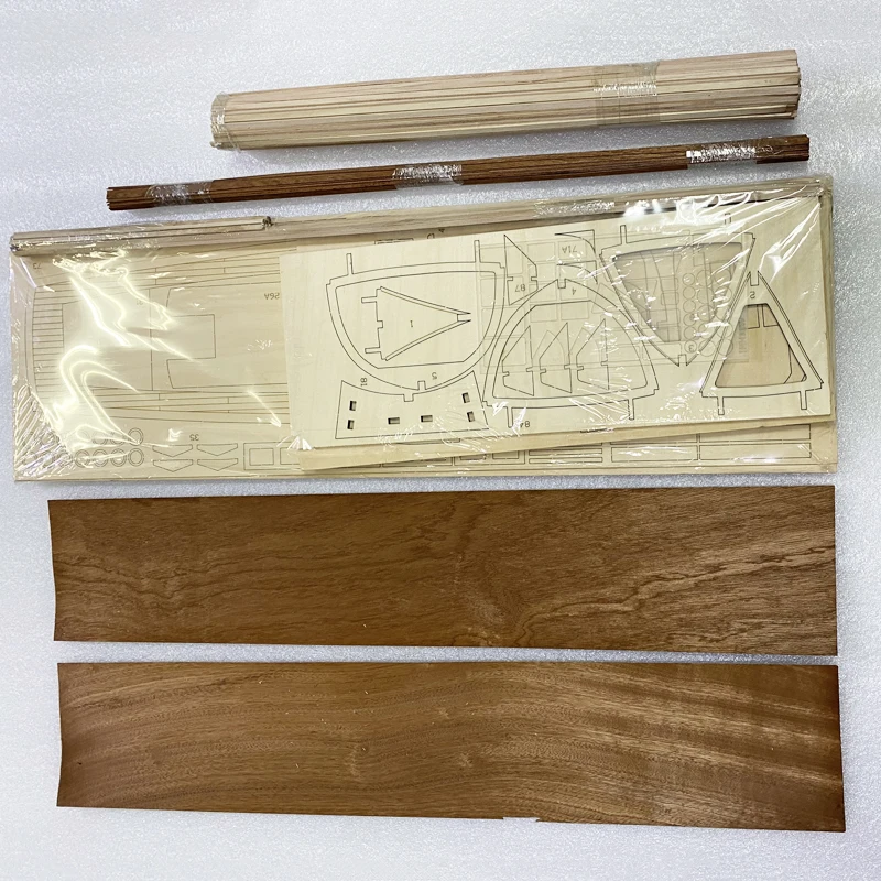 Wooden Yacht Model Northwest Wind 711mm 7 Wooden Yacht Model Northwest Wind 711mm - Image 7