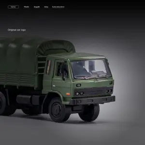 Miniature Blue Truck Model 1:64 Scale 11 S472ce0b97fba45bdaa584892725bf665X