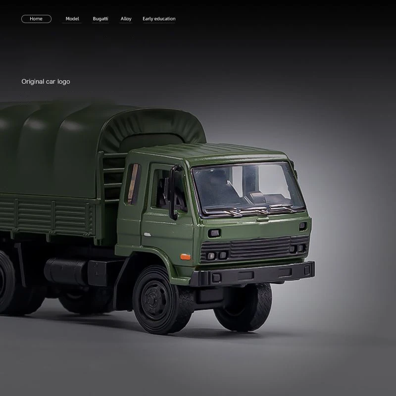 Miniature Blue Truck Model 1:64 Scale 3 Miniature Blue Truck Model 1:64 Scale - Image 3