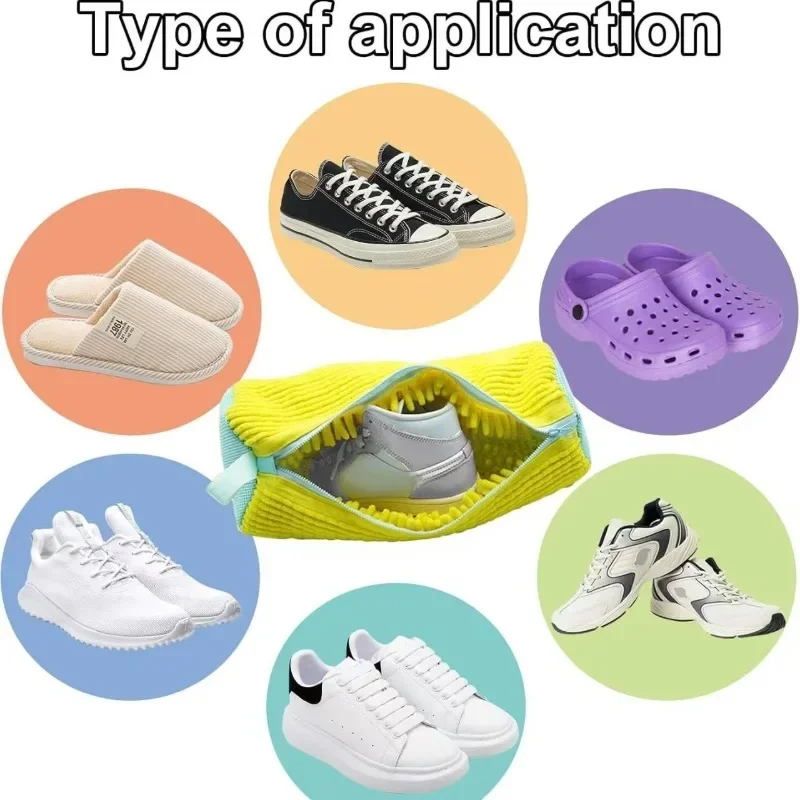 Durable Shoe Laundry Bag 39x19cm 4 Durable Shoe Laundry Bag 39x19cm - Image 4