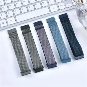 18mm Colorful Nylon Loop Band for Smartwatches 11 S475cf7adf4f74eaf964a2aac21ac4b369