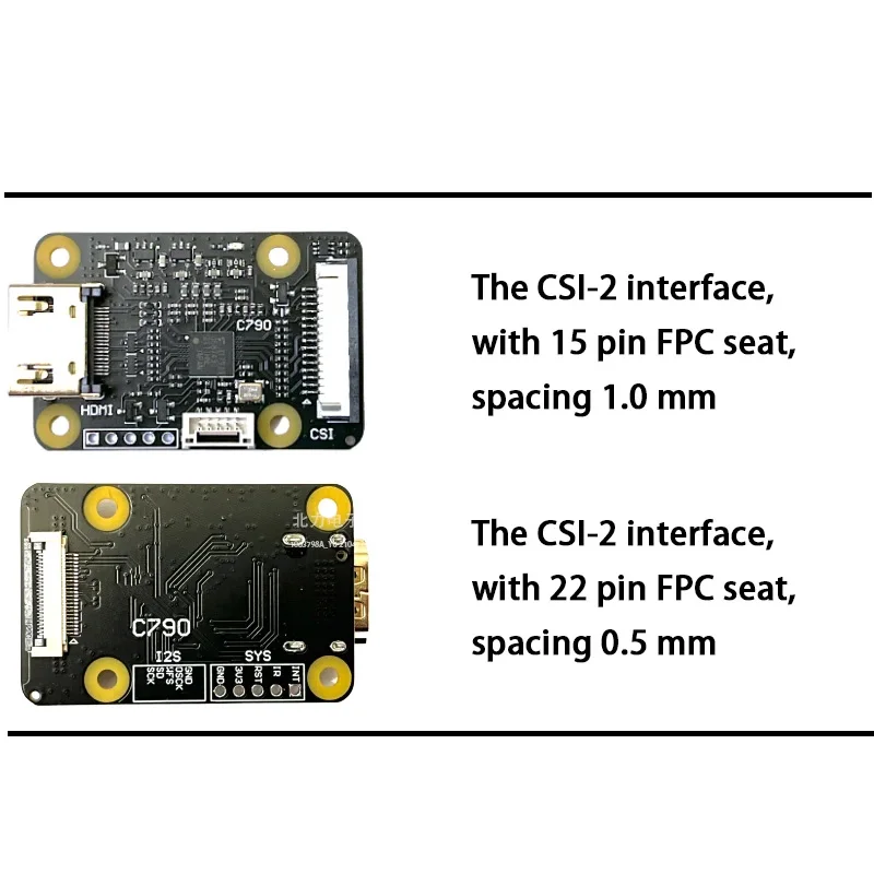 Black BLiKVM C790 HDMI & CSI-2 Module for Raspberry Pi 2 Black BLiKVM C790 HDMI & CSI-2 Module for Raspberry Pi - Image 2