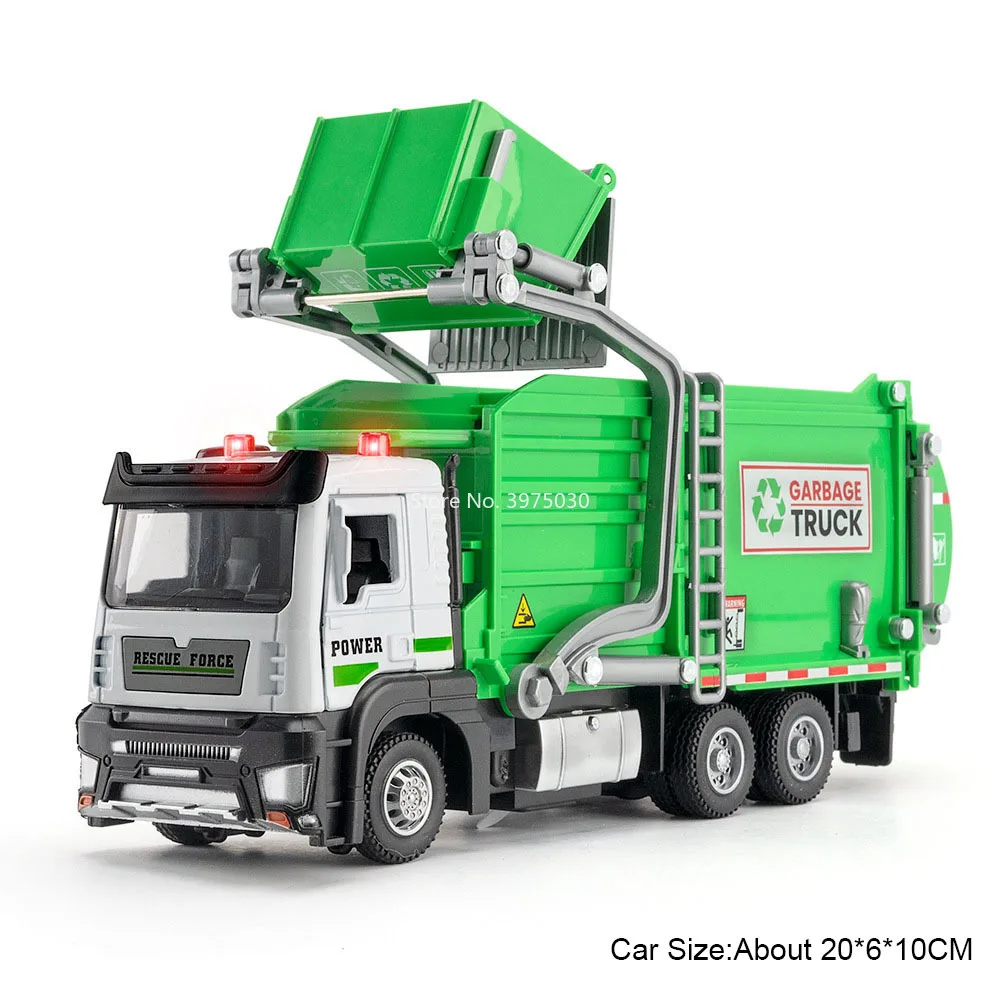 1:32 Scale Garbage Collection Truck Model 7 1:32 Scale Garbage Collection Truck Model - Image 7