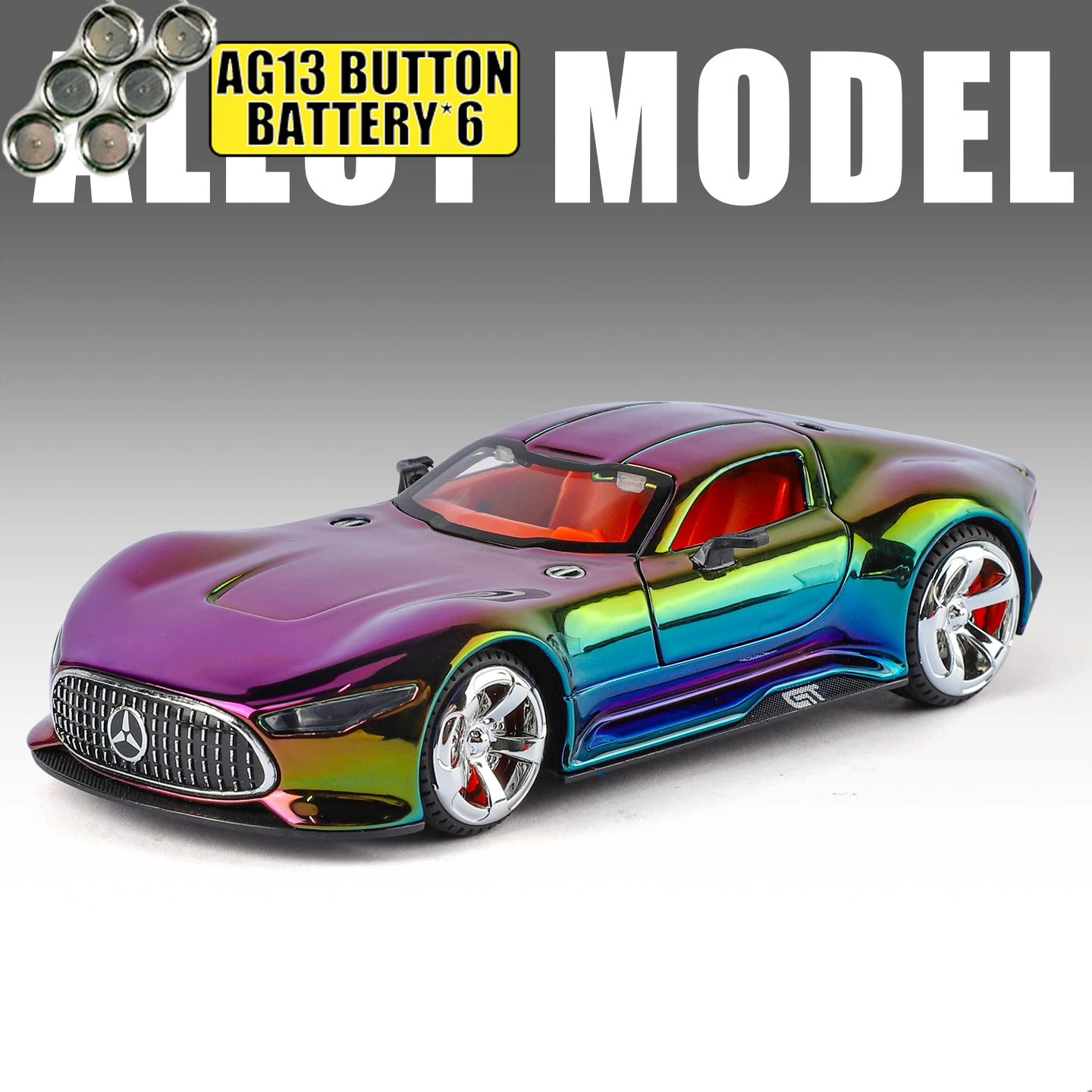 Mercedes-Benz VISION GT 1:32 Diecast Model Car 9 Mercedes-Benz VISION GT 1:32 Diecast Model Car - Image 9