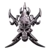 Dark Eldar Warrior Badge Metallic Silver 4 cm