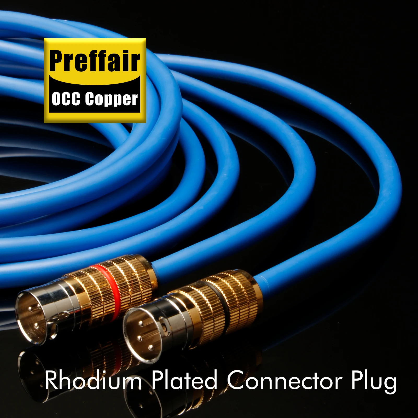 Blue XLR Audio Cable 0.5m to 2m, Profes 6 Blue XLR Audio Cable 0.5m to 2m, Profes - Image 6