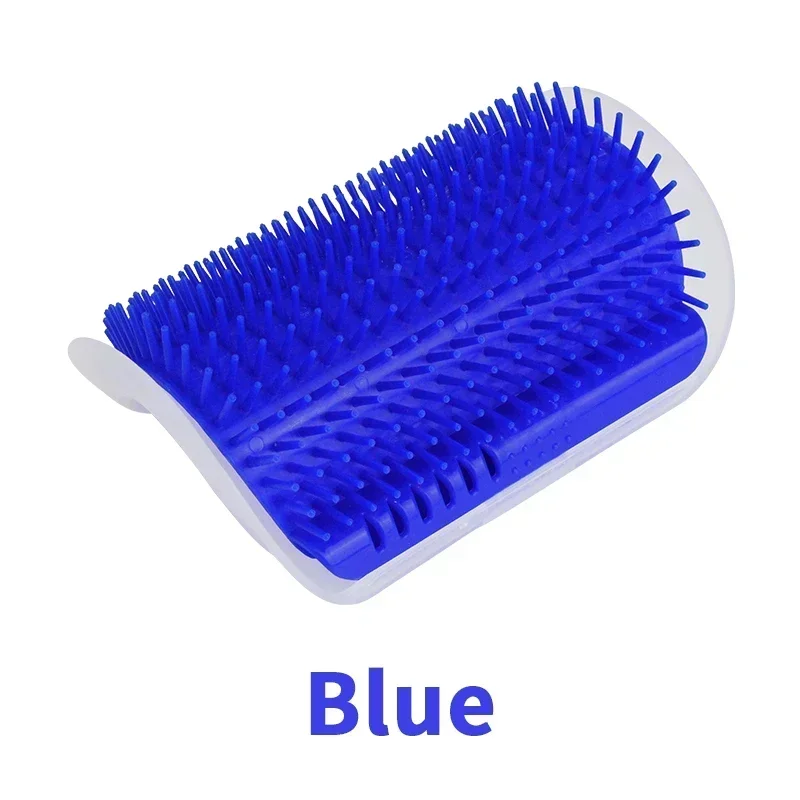 Colorful Cat Corner Grooming Brush and Massager 7 Colorful Cat Corner Grooming Brush and Massager - Image 7