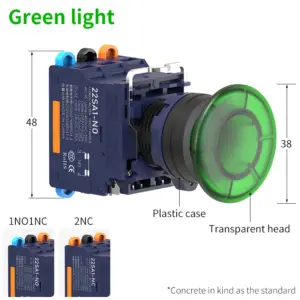 High-Current 22mm Industrial Push Button Switch 12 S47dcd76c6cbc4415b38f05910a7797121