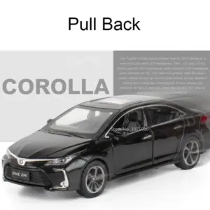 Toyota Corolla 1:32 Diecast Model with Lights 12 S47ea7e1d693849309d076c02fe917c0e3