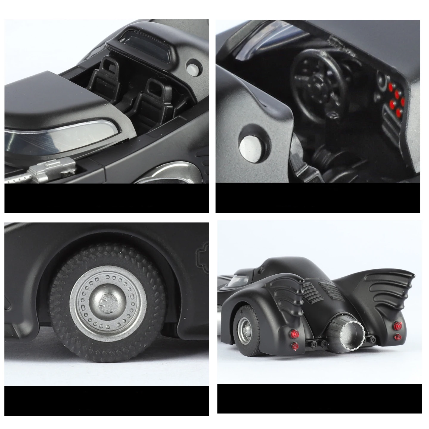 1989 Batmobile 1:32 Diecast Model with Sound 4 1989 Batmobile 1:32 Diecast Model with Sound - Image 4