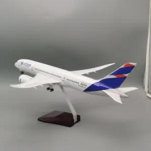 Boeing 787 Diecast Resin Model with LED Light 9 S48043b9a94ba44e0986d676fe00811c04