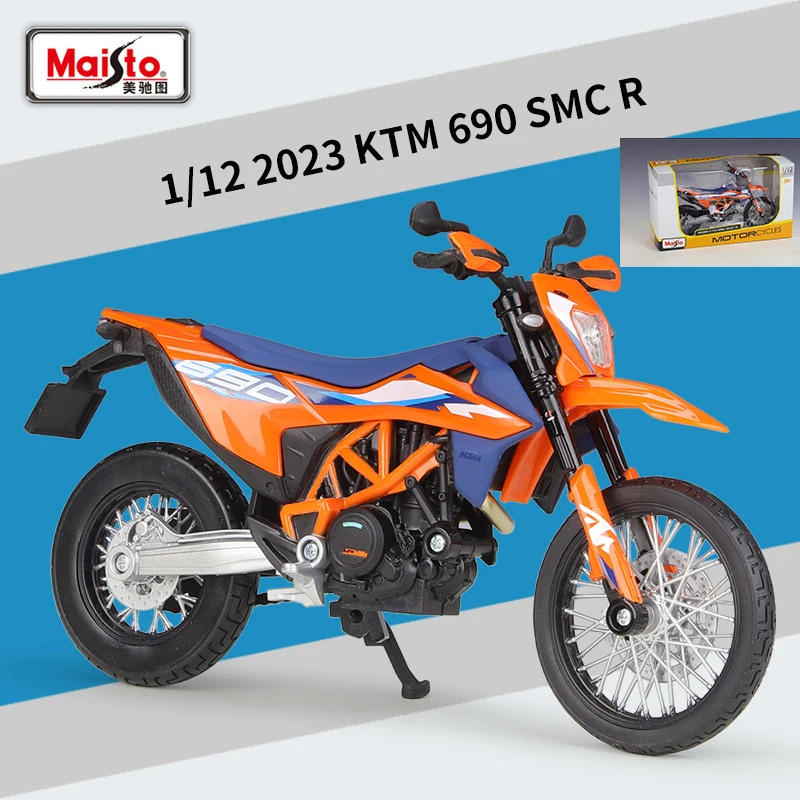 KTM 690 SMC R 1:12 Diecast Collectible Model 7 KTM 690 SMC R 1:12 Diecast Collectible Model - Image 7