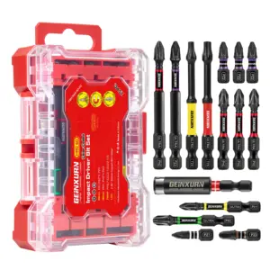 Impact Screwdriver Set with Magnetic Tips