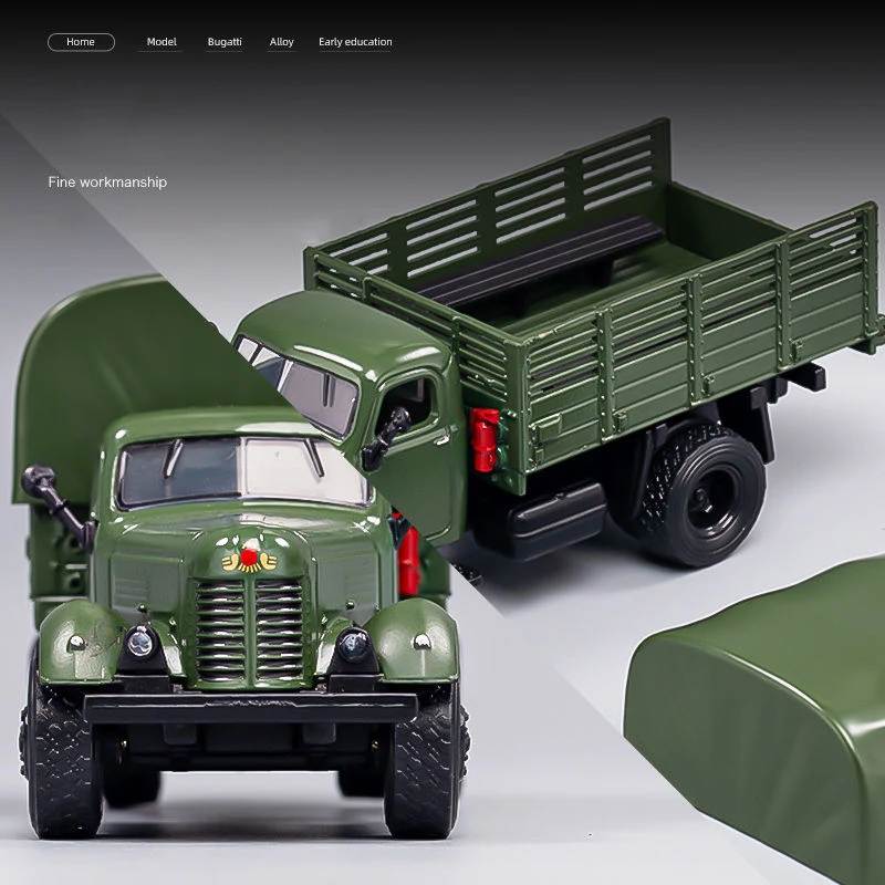 Miniature Blue Truck Model 1:64 Scale 2 Miniature Blue Truck Model 1:64 Scale - Image 2