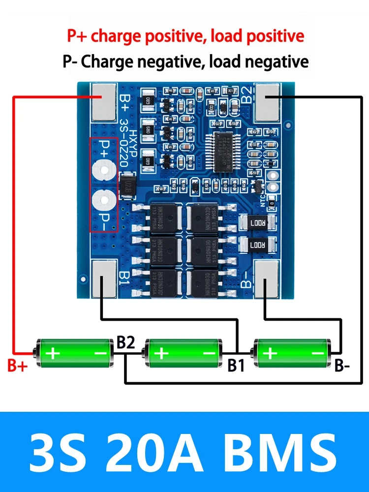 3S Lithium BMS for 12V Battery Packs 10 3S Lithium BMS for 12V Battery Packs - Image 10