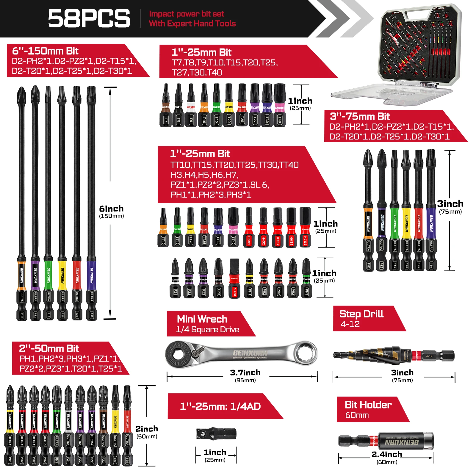 44-Piece Durable Tool Set with Storage Case 8 44-Piece Durable Tool Set with Storage Case - Image 8
