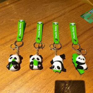 Cute Panda Baby Bamboo Keychain 11 S488d1183d41349569dae93bc863eab4bL