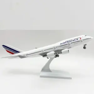 Air France Boeing 747 Miniature Model 30cm 8 S4899a0a46e0741b0b7e97668c1c420f2D