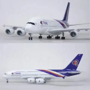 Airbus A380 47cm Scale Model with LED Option 9 S48b0b0dfa2d24fdba8d38d6301cd6e43v