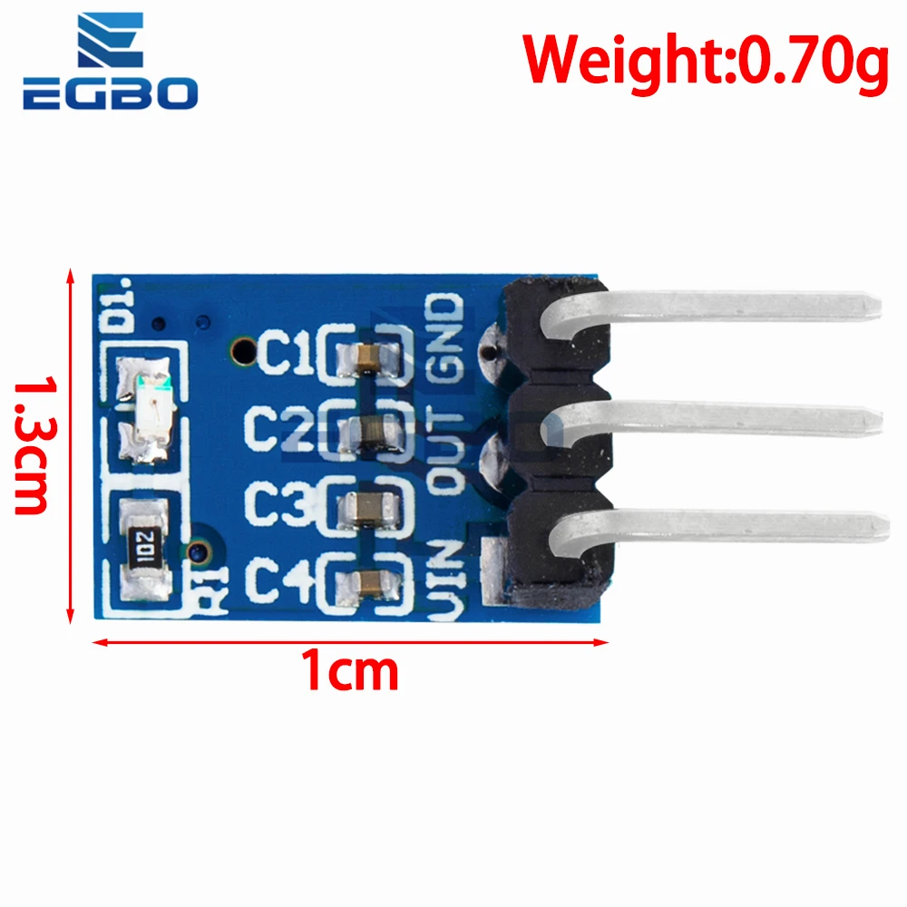 AMS1117-3.3 Voltage Regulator Module 800mA 3 AMS1117-3.3 Voltage Regulator Module 800mA - Image 3