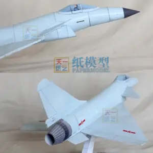 Modern Fighter Jet Paper Model Kit 9 S48f987707181458583fb379ae5d70fd67