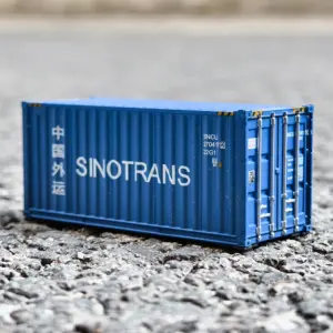 HO Scale Freight Container Model 20ft in 1:87 Scale 13 S49014f88cc804f7285c56cea944aab5ax